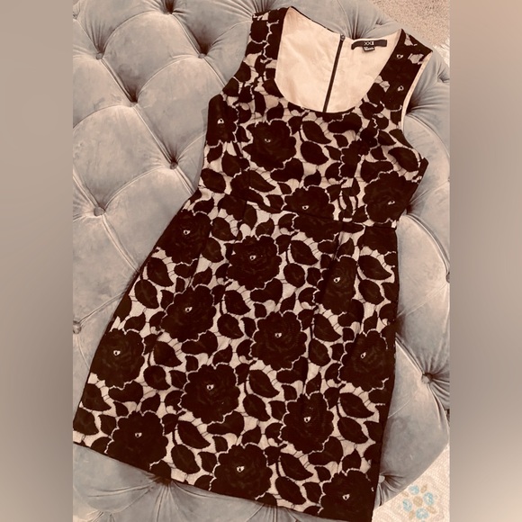 Forever 21 Dresses Xxi Floral Lace Overlay Cocktail Dress With Nude